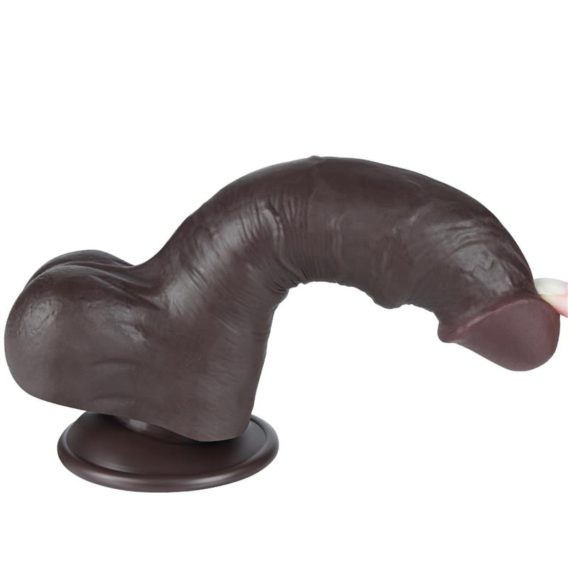 LOVETOY - SLIDING SKIN DUAL LAYER DILDO 8