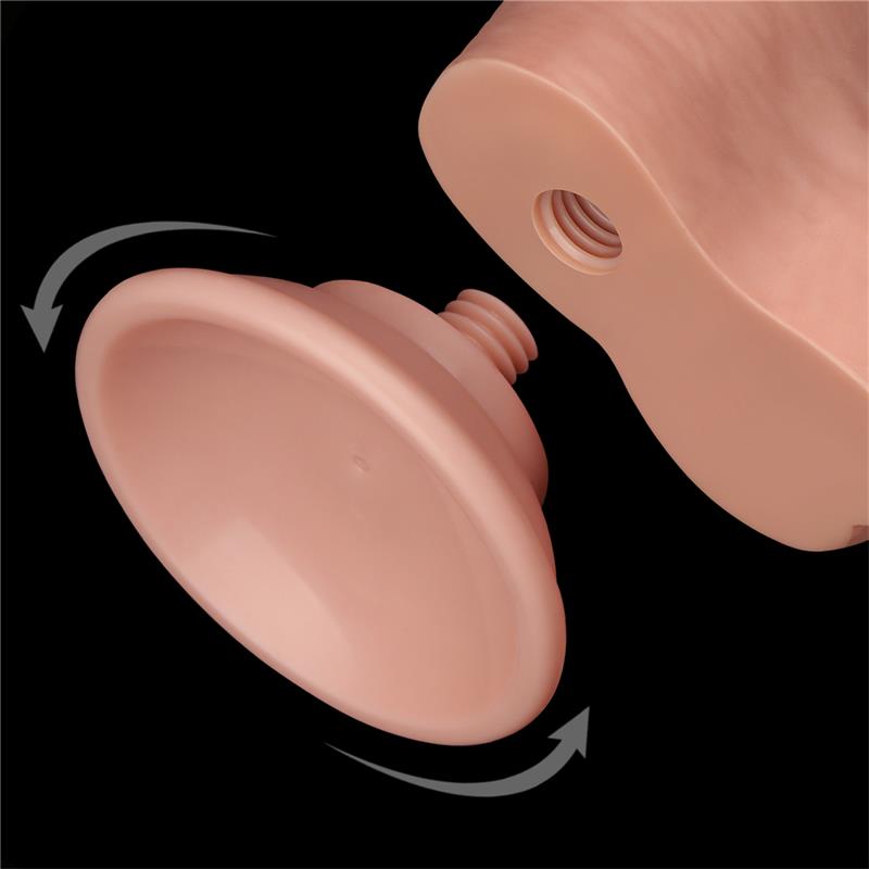 LOVETOY - SLIDING SKIN DUAL LAYER DILDO 8