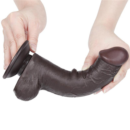 LOVETOY - SLIDING SKIN DUAL LAYER DILDO 8