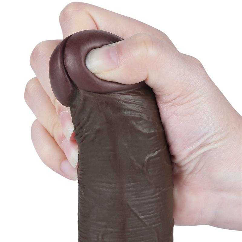 LOVETOY - SLIDING SKIN DUAL LAYER DILDO 8