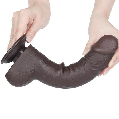 LOVETOY - SLIDING SKIN DUAL LAYER DILDO 9.5