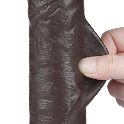 LOVETOY - SLIDING SKIN DUAL LAYER DILDO 9.5