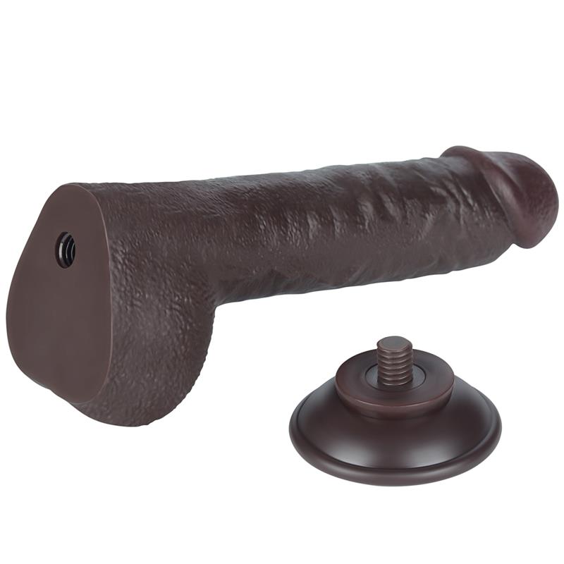 LOVETOY - SLIDING SKIN DUAL LAYER DILDO 9.5