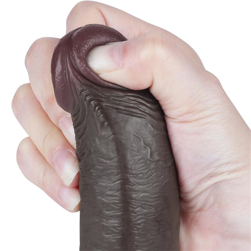 LOVETOY - SLIDING SKIN DUAL LAYER DILDO 9