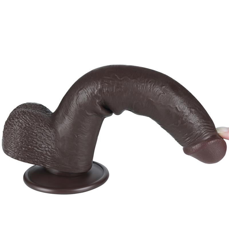 LOVETOY - SLIDING SKIN DUAL LAYER DILDO 9