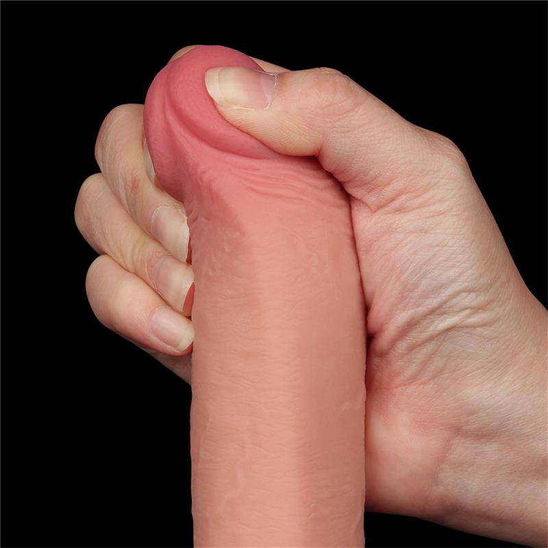 LOVETOY - SLIDING SKIN DUAL LAYER DILODO 9