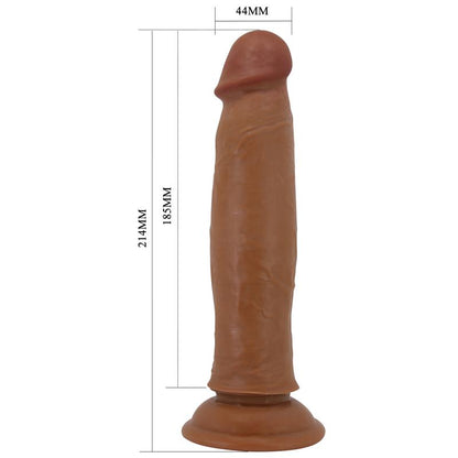 PRETTYLOVE - SLIDING SKIN REALISTIC DILDO 21.4 CM