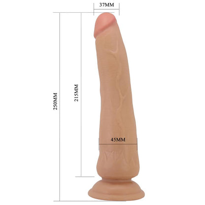PRETTYLOVE - SLIDING SKIN REALISTIC DILDO 25 CM