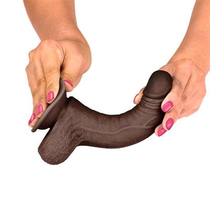 LIKETRUE - SLIDY REALISTIC DILDO DUAL LAYER RETRACTABLE AND ADJUSTABLE 7