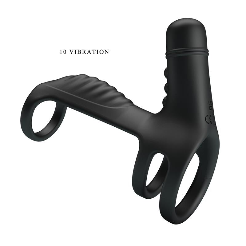 PRETTYLOVE - SLING VIBRATING PENIS SLEEVE