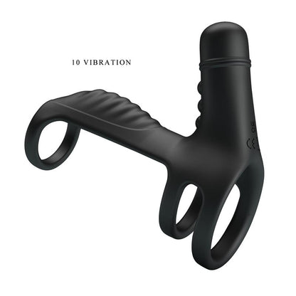PRETTYLOVE - SLING VIBRATING PENIS SLEEVE
