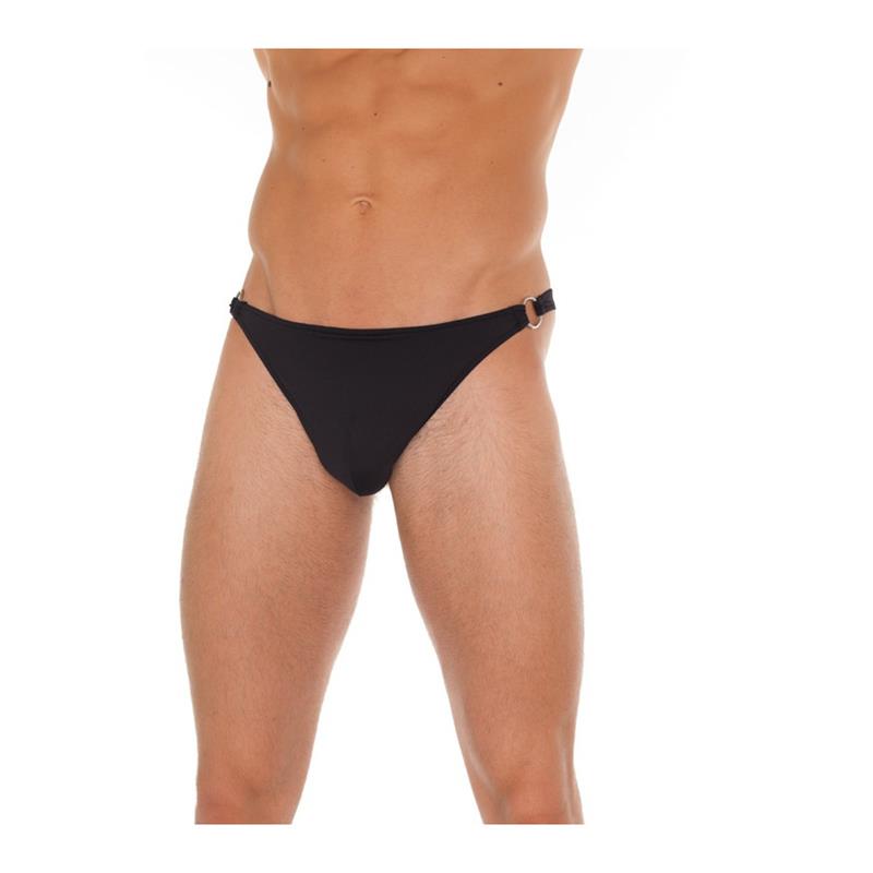 AMORABLE - SLIP WITH BUCKLES BLACK ONE SIZE