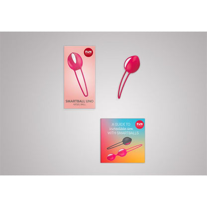 FUN FACTORY - SMARTBALL UNO KEGEL BALL WHITE/INDIA RED