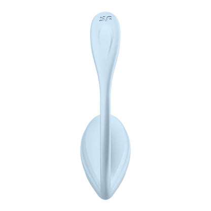 SATISFYER - SMOOTH PETAL PANTY VIBRATOR WITH APP BLUE