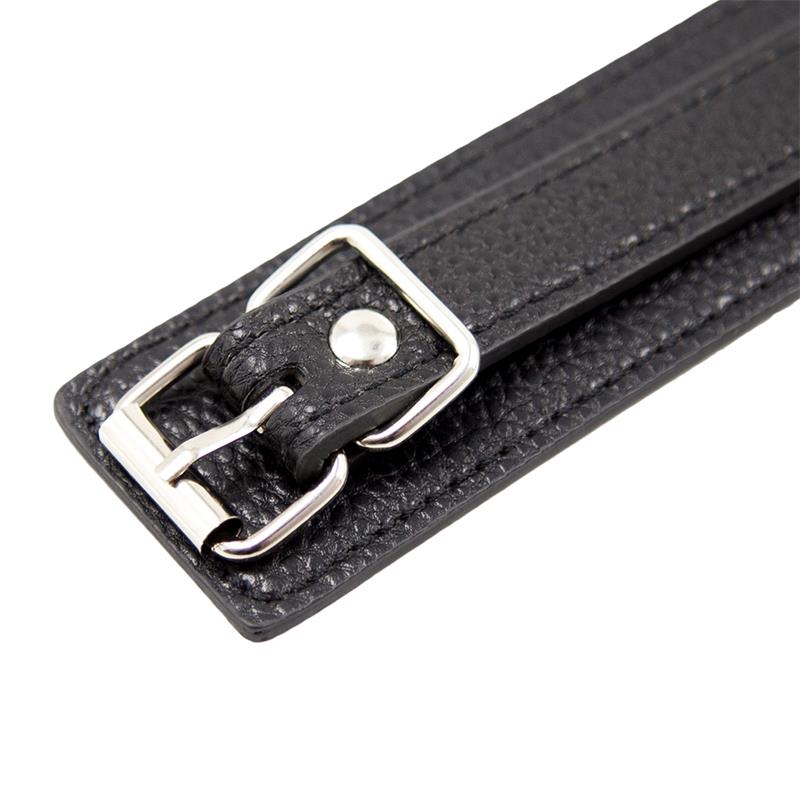LATETOBED BDSM LINE - SNAKE PATTERN COLLAR WITH LEASH