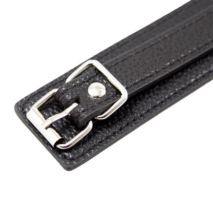 LATETOBED BDSM LINE - SNAKE PATTERN COLLAR WITH LEASH