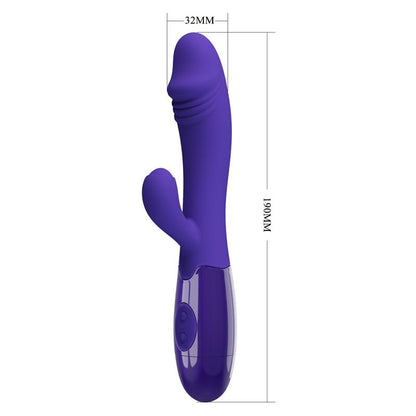 PRETTYLOVE - SNAPPY-YOUTH RABBIT VIBRATOR DUAL MOTOR