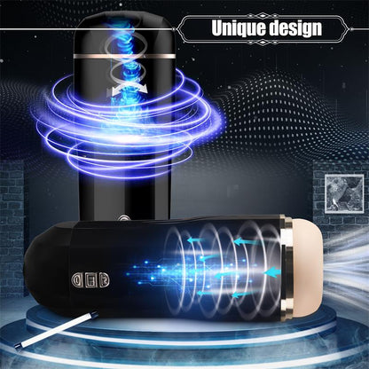 JUICY LAMOUR - SNOW AUTOMATIC MALE MASTURBATOR VIBRATION AND SUCTION