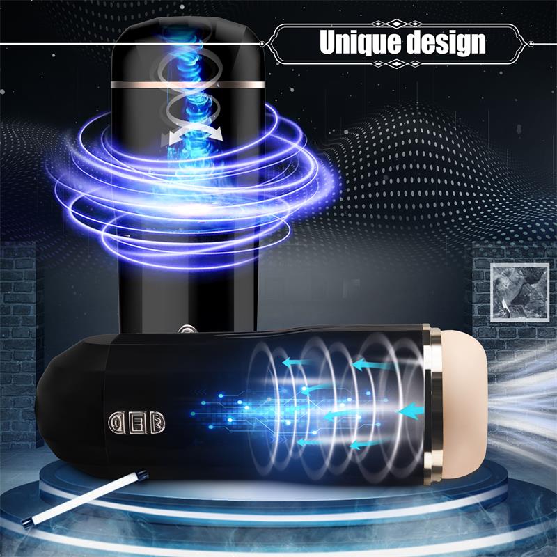 JUICY LAMOUR - SNOW AUTOMATIC MALE MASTURBATOR VIBRATION AND SUCTION