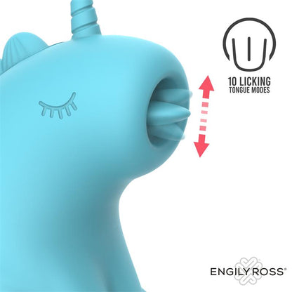 ENGILY ROSS - SNOWFLAKE MASSAGER WITH LICKING TONGUE