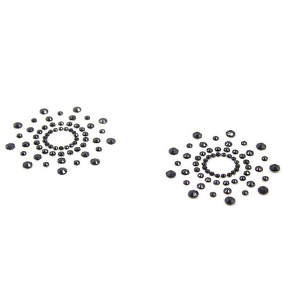 LATETOBED BDSM LINE - SNOWFLAKE NIPPEL COVERS BLACK