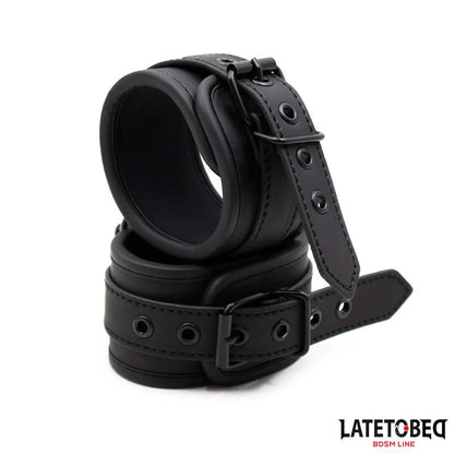 LATETOBED BDSM LINE - SOLID BLACK WRIST