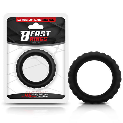BEAST RINGS - SOLID SILICONE COCK RING 4.5 CM