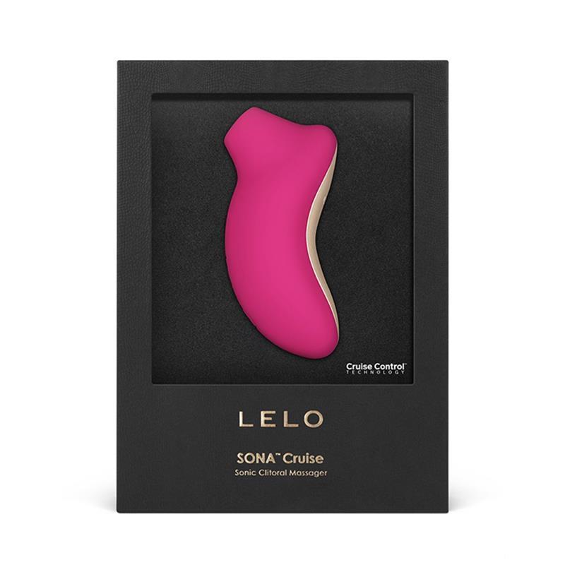 LELO - SONA CRUISE CLITORIS SUCKER CERISE