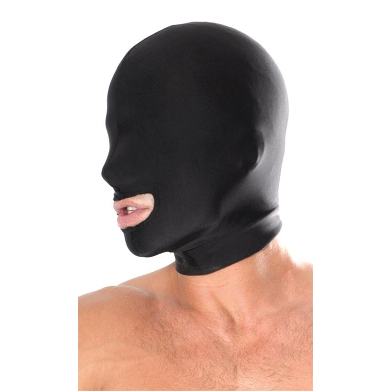 FETISH FANTASY SERIES - SPANDEX OPEN MOUTH HOOD