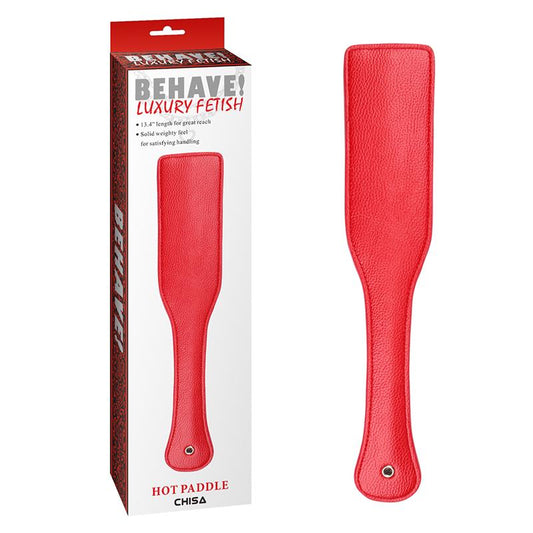 CHISA - SPANKING PADDLE HOT PADDLE RED