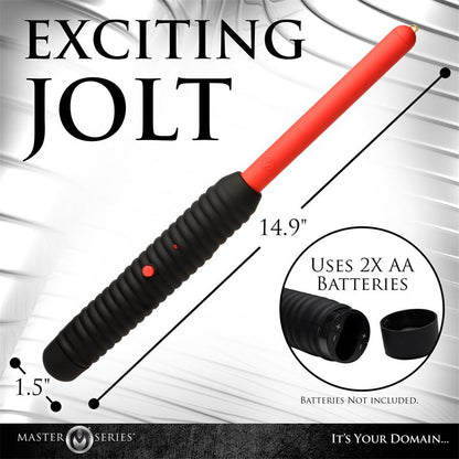 MASTER SERIES - SPARK ROD ZAPPING WAND WITH ELECTRO SHOCK