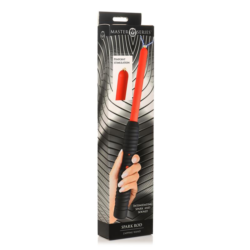 MASTER SERIES - SPARK ROD ZAPPING WAND WITH ELECTRO SHOCK