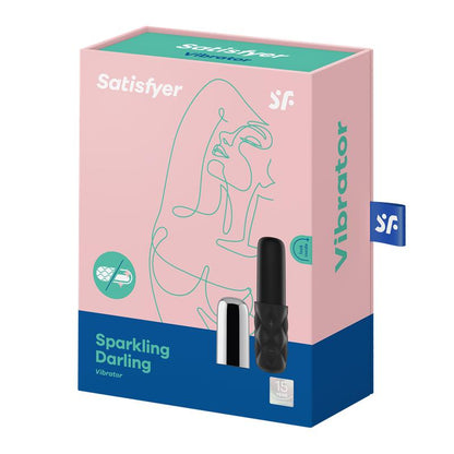 SATISFYER - SPARKLING DARLING VIBRATING BULLET GOLD