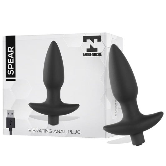 TARDENOCHE - SPEAR VIBRATING ANAL PLUG USB SILICONE
