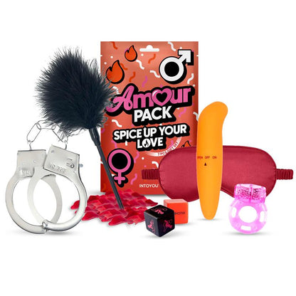 AMOUR PACK - SPICE UP YOUR LOVE 7 PCS GIFT SET