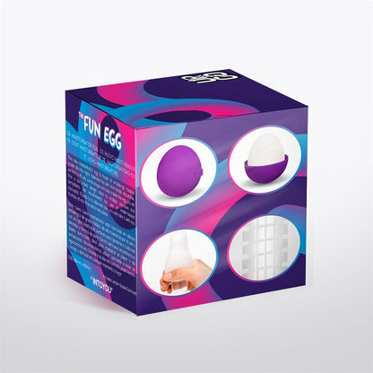 UP&GO - SPIDEY MASTURBATOR EGG ELASTIC PURPLE