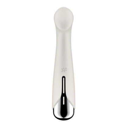 SATISFYER - SPINNING G-SPOT 1 VIBE AND ROTATOR BEIGE