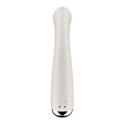 SATISFYER - SPINNING G-SPOT 1 VIBE AND ROTATOR BEIGE