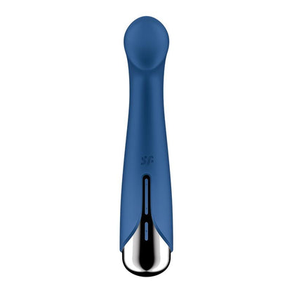 SATISFYER - SPINNING G-SPOT 1 VIBE AND ROTATOR BLUE