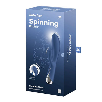 SATISFYER - SPINNING RABBIT 1 BLUE