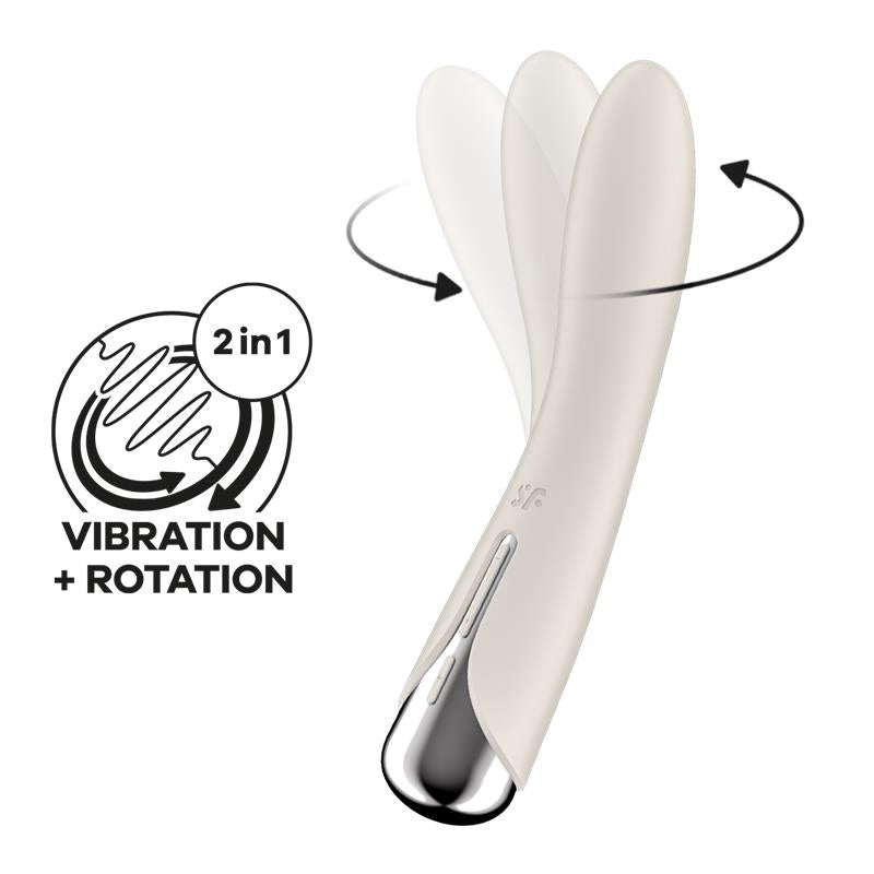 SATISFYER - SPINNING VIBE 1 BEIGE