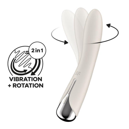 SATISFYER - SPINNING VIBE 1 BEIGE