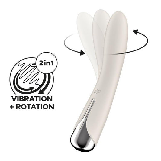 SATISFYER - SPINNING VIBE 1 BEIGE