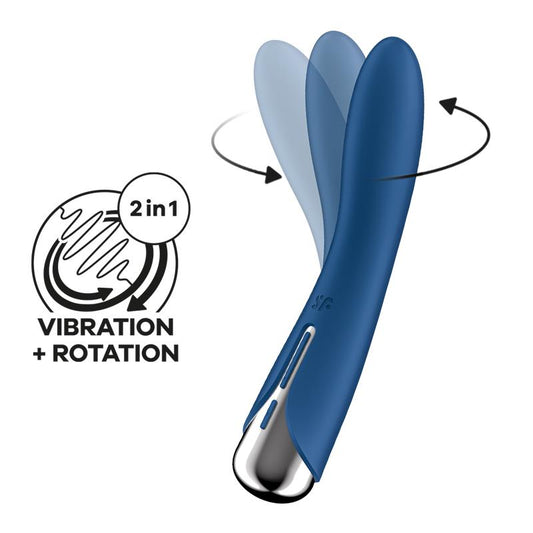 SATISFYER - SPINNING VIBE 1 BLUE