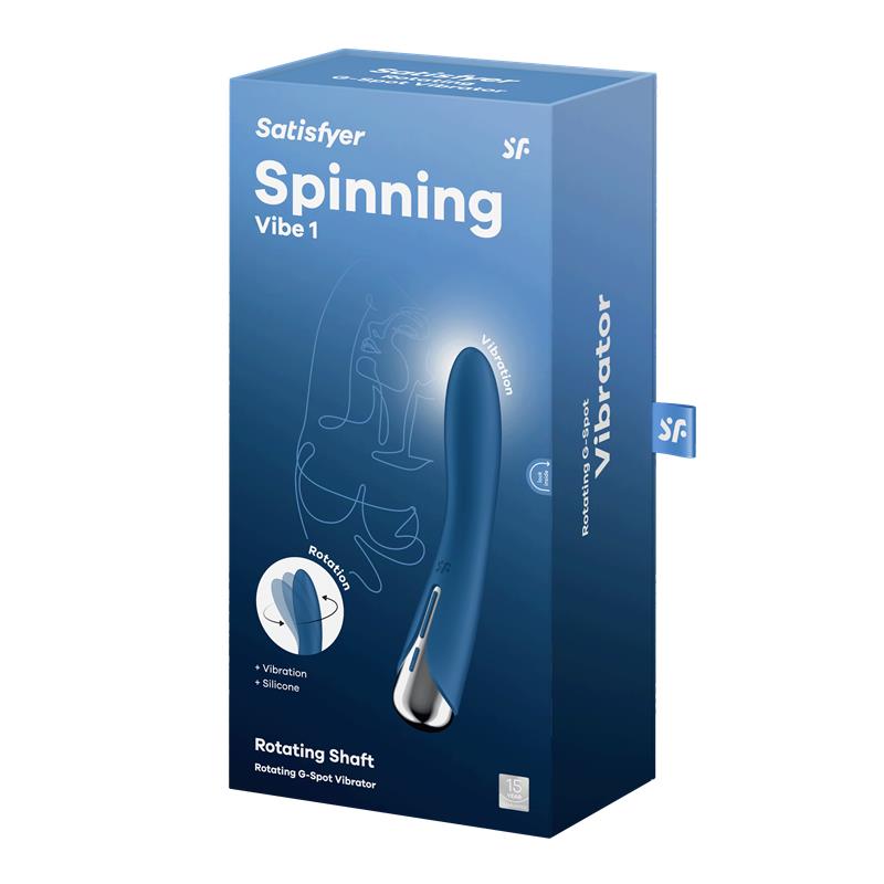 SATISFYER - SPINNING VIBE 1 BLUE
