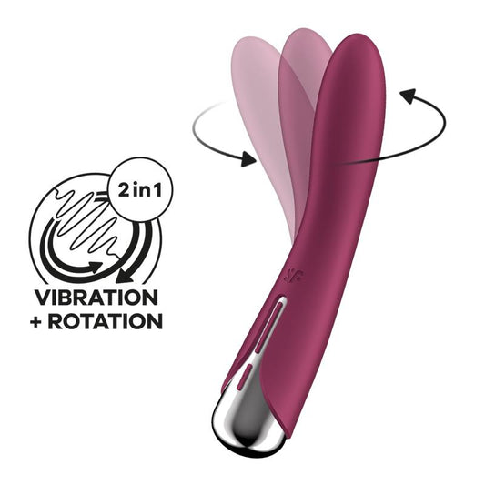 SATISFYER - SPINNING VIBE 1 RED