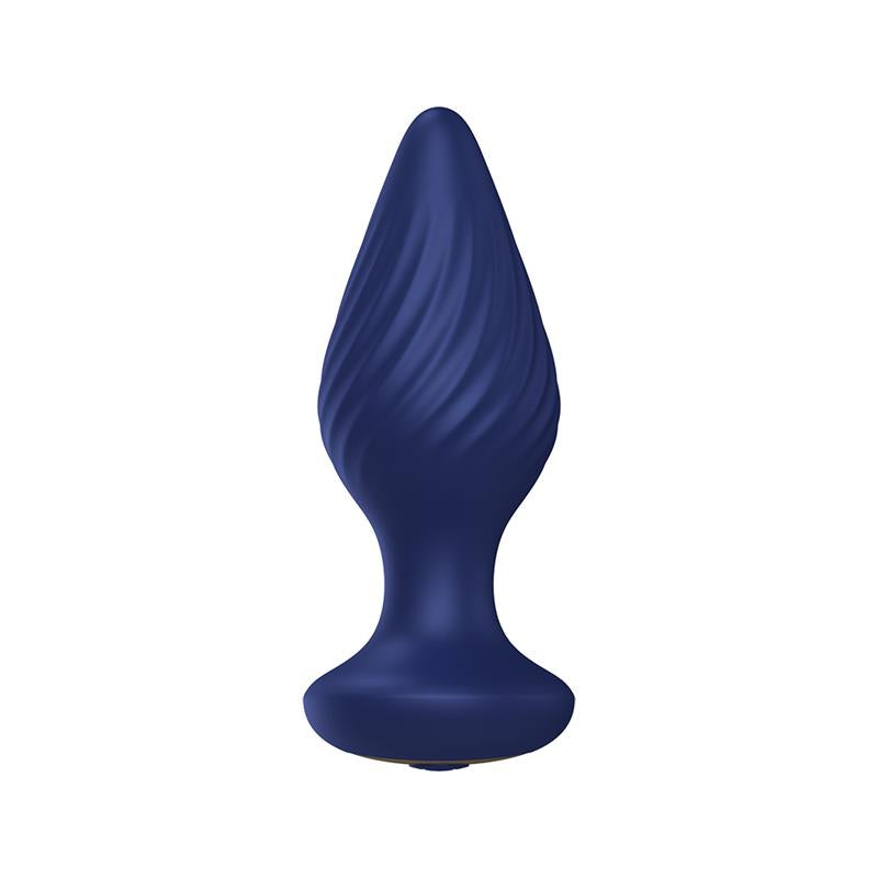 CHISA - SPIRAL BUTT PLUG WITH VIBRATION AND REMOTE