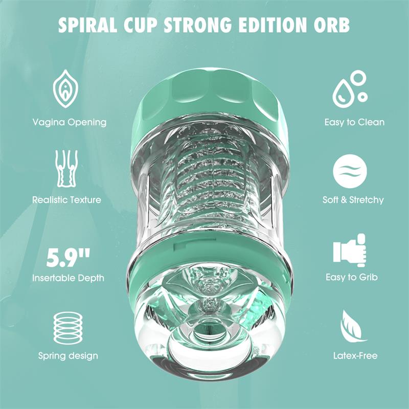 CHISA - SPIRAL CUP STRONG EDITION ORB MASTURBATOR