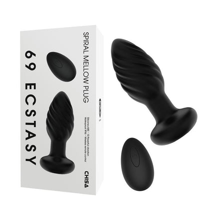 CHISA - SPIRAL MELLOW BUTT PLUG WITH VIBRATION AND REMOTE