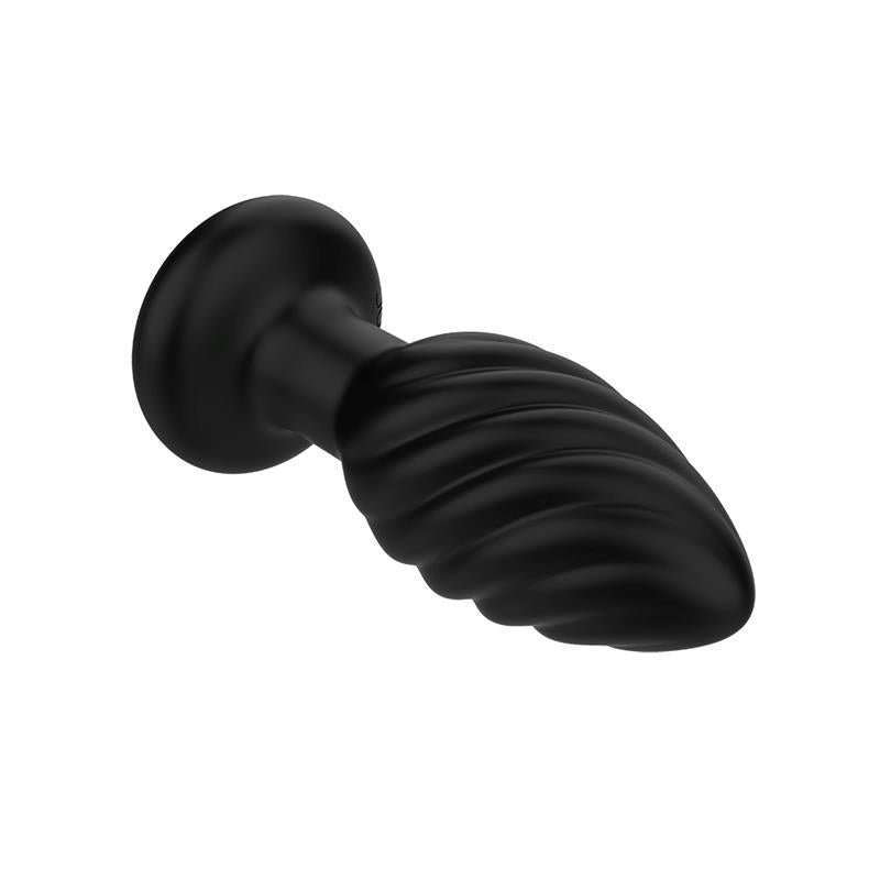 CHISA - SPIRAL MELLOW BUTT PLUG WITH VIBRATION AND REMOTE